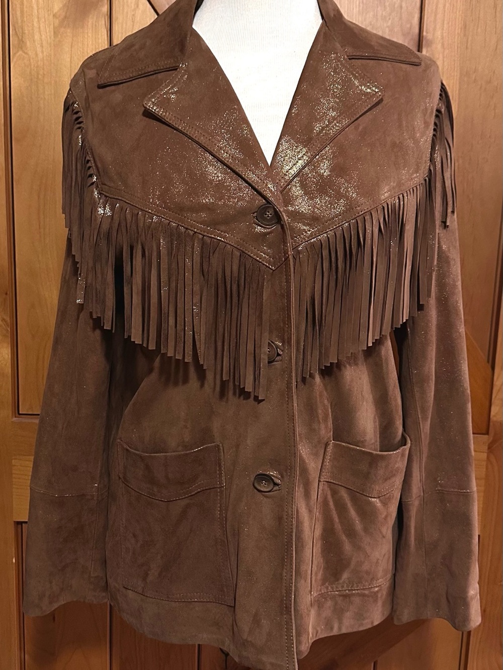 Johnny Was Suede Jacket NWT